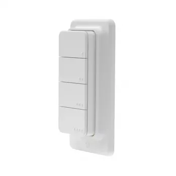 Shelly WiFi Controller Set Shutter BLU RC Button 4 — viedais relejs rullo slēģiem un žalūzijām