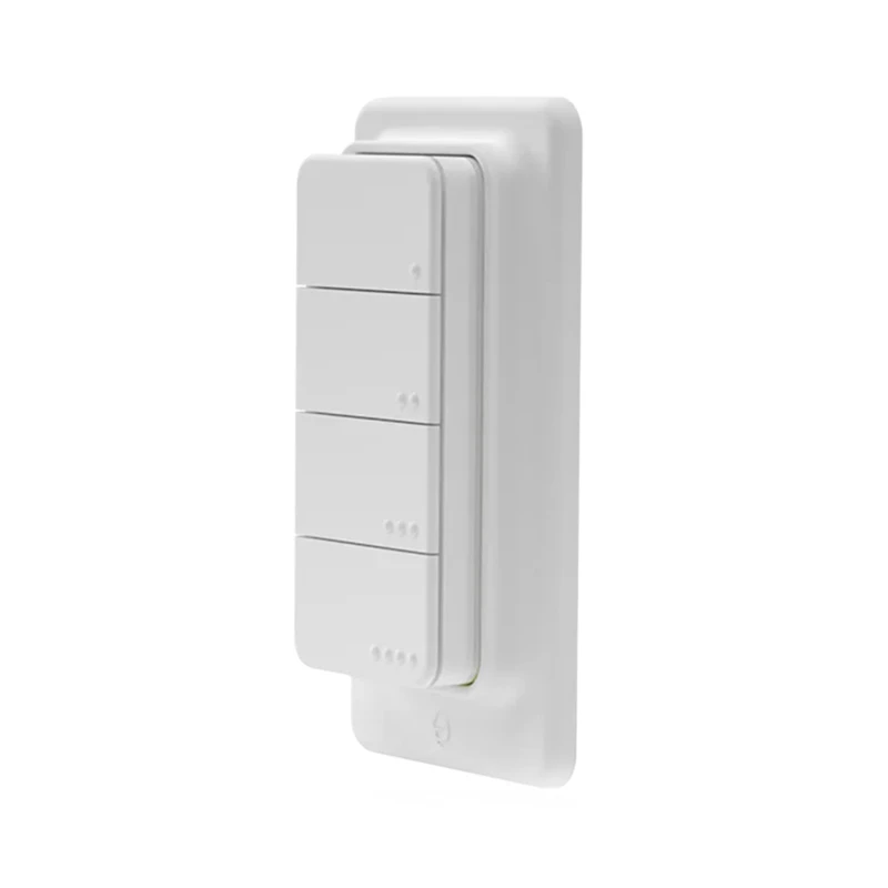 Shelly WiFi Controller Set Shutter BLU RC Button 4 — viedais relejs rullo slēģiem un žalūzijām