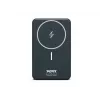 Port Designs 907005 10000 mAh bezvadu uzlādes ārējais akumulators, melns