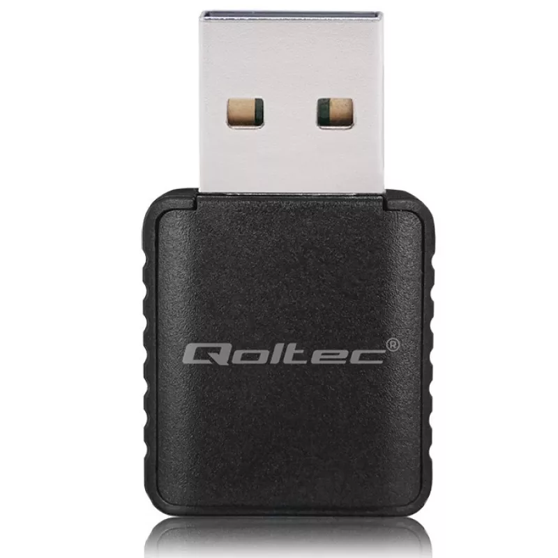 Bezvadu USB adapteris QOLTEC 56988 Dual Band 1300 Mbps USB 3.0