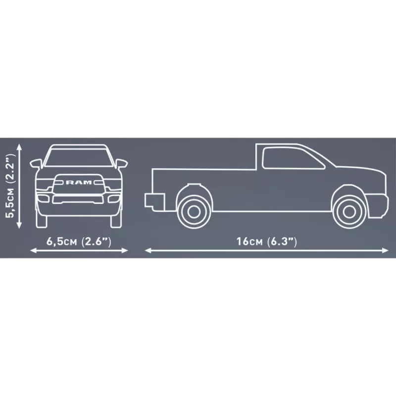 Būvējamā rotaļlieta Cobi RAM 2500 2-in-1 modelis, COBI-24610
