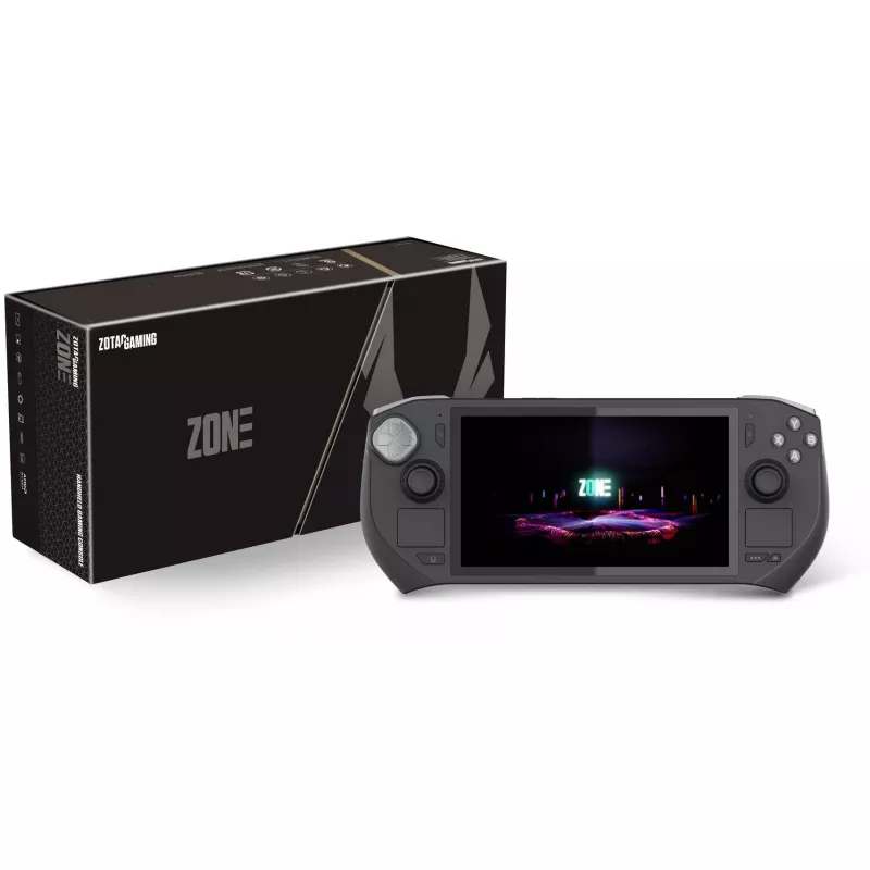 Pārnēsājama spēļu konsole Zotac Zone 512 GB Wi-Fi 7 collas 3300 MHz melna