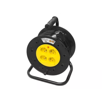 Kabeļa spole ar zemējumu PSB-3X2.5-4G/50M 50 m