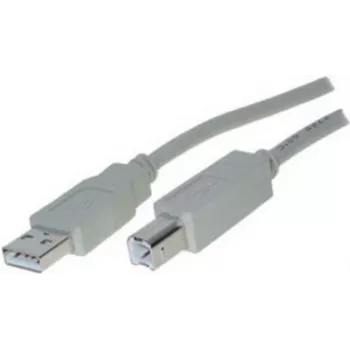 USB kabelis ShiverPeaks BS77023 3m USB 2.0 A–B, pelēks