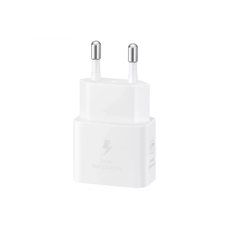 AC USB ātrais lādētājs Samsung EP-T2510 25W balts, USB‑C, PPS, Super Fast Charging