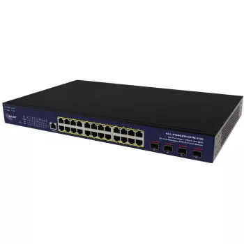 Tīkla slēdzis ALLNET ALL-SG8428v2FPM-10G — 24+4 porti, PoE, 10G augšupsaites