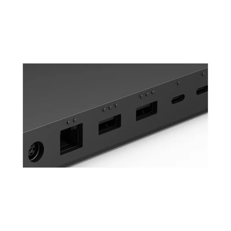 Dokstacija Microsoft Surface Thunderbolt 4 Dock Melns 165W USB-C Ethernet