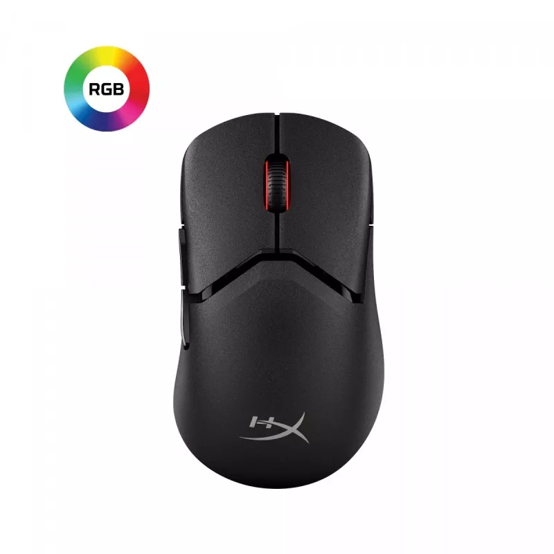 HyperX Pulsefire Saga Pro bezvadu spēļu pele (melna)