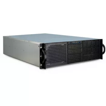 Inter-Tech 3U-30255 Rack Melns, Nerūsējošais tērauds