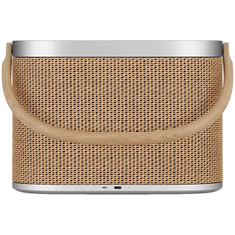 Beosound A5 skaļrunis Nordic Weave (pārklājums Nordic Weave/rokturis Ozols)