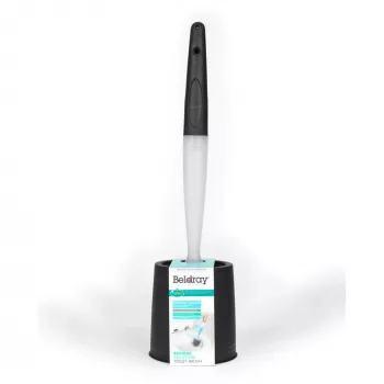 Tualetes birste Beldray LA033996UFFEU7 Antibac pelēka, antibakteriāla tualetes tīrīšanas birste
