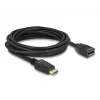 DeLOCK DisplayPort 1.2 pagarinātāja kabelis 4K 60 Hz 5 m