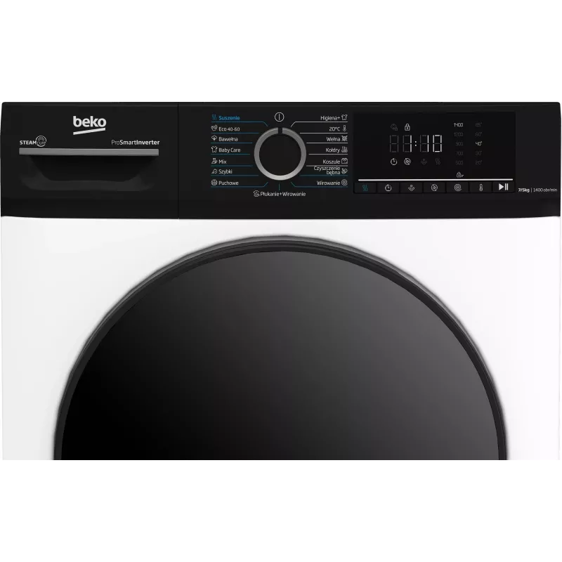Beko BMM5DFO5741WPB veļas mazgājamā un žāvējamā mašīna 7 kg / 5 kg balta