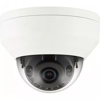 Hanwha QNV-6012R kupola IP drošības kamera, āra, 2 MP, 2,8 mm, infrasarkanā, IK10, IP66, balta