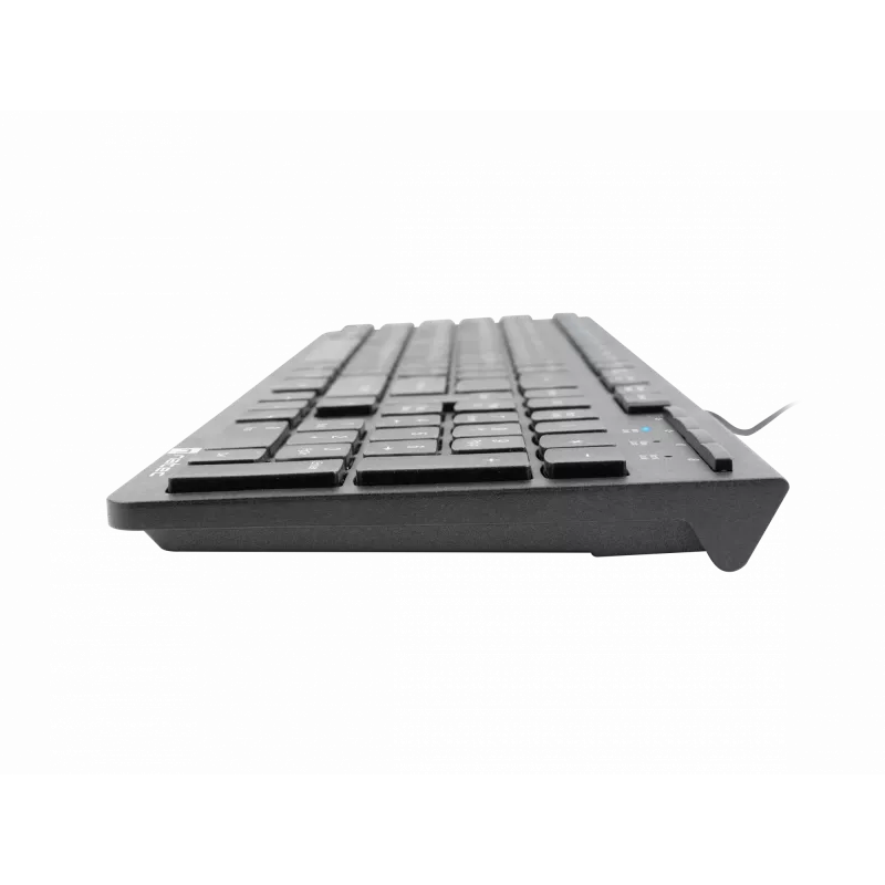 Natec Discus 2 - Tastatūra - QWERTY - US - Melna - Tastatūra - ASV angļu - Melna