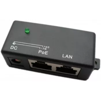 PoE inžektors Extralink 1 Port 100Mb/s RJ45