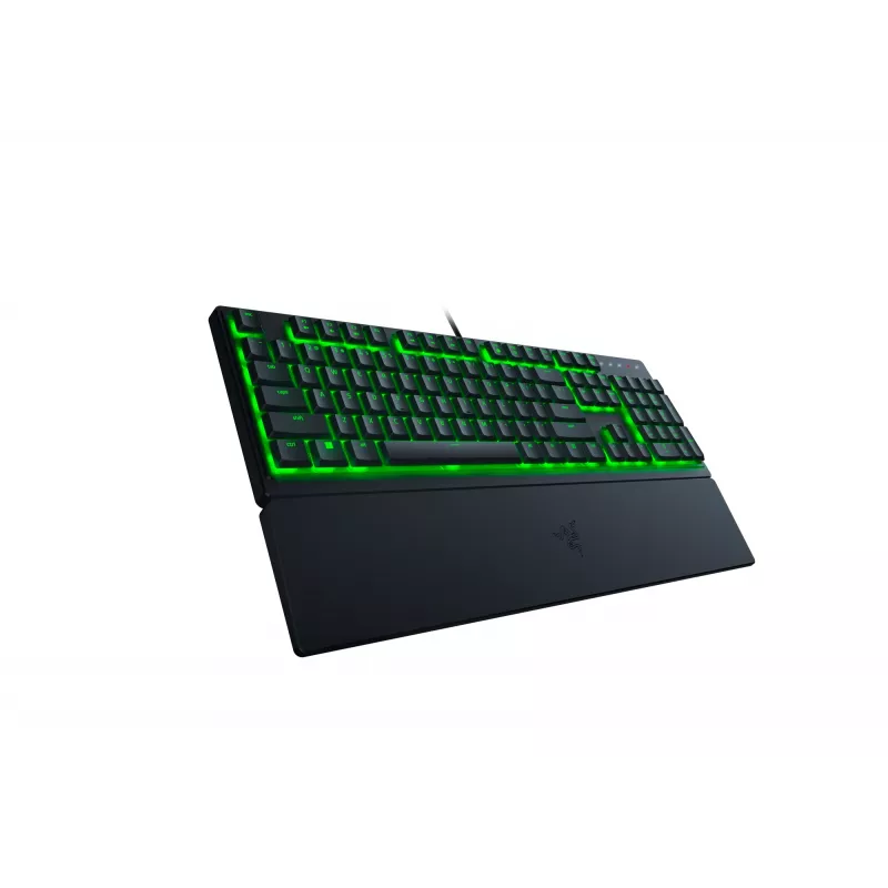 Vadu spēļu tastatūra Razer Ornata V3 X – RGB LED, klusa membrāna