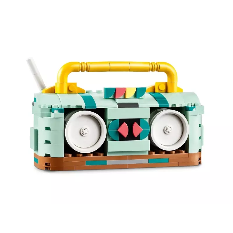 LEGO Creator būvējamas retro skrituļslidas, komplekts 31148, 2-in-1 modelis, 342 detaļas, 140×160×70 mm
