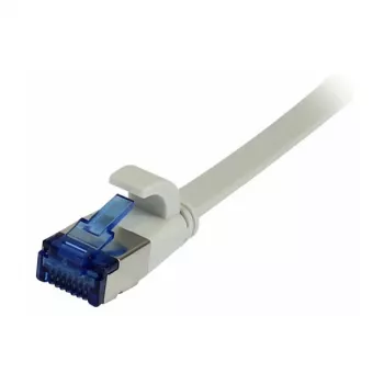 Synergy 21 komutācijas kabelis RJ45, CAT6A 500 MHz, 3 m, pelēks, U/FTP, plakans, TPE (Superflex), AWG32, Synergy 21 - kabeļa tips U-FTP - vadu pāri ar folijas ekranējumu