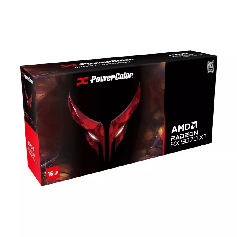 PowerColor Red Devil Radeon RX 9070 XT 16GB GDDR6 PCIe 4.0 grafikas karte