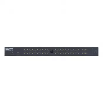 NETGEAR GSM4248PX-100EUS tīkla slēdzis Pārvaldāms L2/L3/L4 Gigabit Ethernet (10/100/1000) Power over Ethernet (PoE) Melns