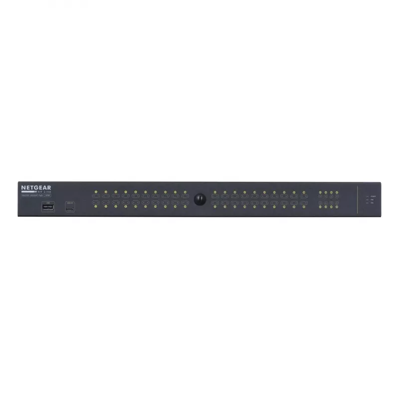 NETGEAR GSM4248PX-100EUS tīkla slēdzis Pārvaldāms L2/L3/L4 Gigabit Ethernet (10/100/1000) Power over Ethernet (PoE) Melns