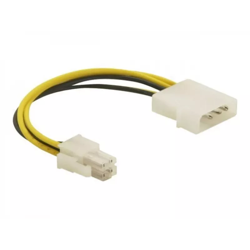 DeLOCK kabelis P4 vīrišķais Molex 4pin vīrišķais Daudzkrāsains 0,13 m