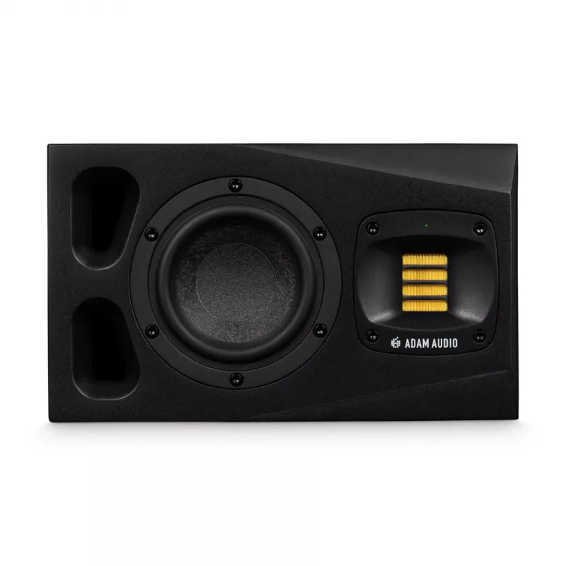 Studijas monitori ADAM AUDIO A4V Melns, 2 ceļu, 90W RMS, 4 collu zemfrekvences skaļrunis, LED displejs, montējams statīvā