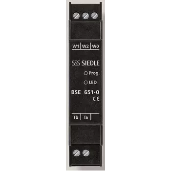Siedle&Sohne Bus-Schalt-Einheit Melns DIN Rail BSE 651-0 (210007486-00)