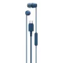 Sony IER-EX15C austiņas Vadu Ievietojamās Zvani/Mūzika USB Type-C Zilas