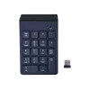Gembird KPD-W-02 ciparu tastatūra klēpjdatoram/datoram Bluetooth Melna