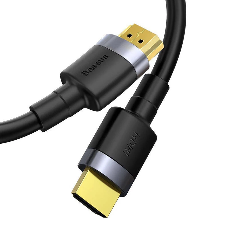 Baseus Cafule 4KHDMI vīrišķais uz 4KHDMI vīrišķo adaptera kabelis 2m melns