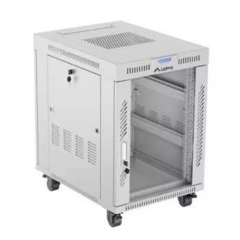 Brīvi stāvošs rack skapis LANBERG FF01-6815-12SL 15U, 600×800×922 mm, 1200 kg, IP20, pelēks