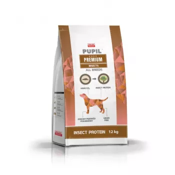 PUPIL Premium Insects - sauss suņu barība - 12kg