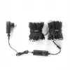 TWINKLY Strings 600 (TWS600STP-BEU) viedās Ziemassvētku eglītes gaismiņas, 600 LED, RGB, 48 m