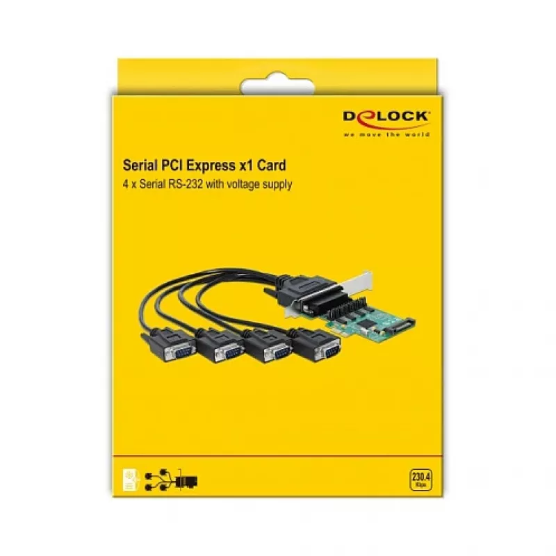 PCI Express x1 karte DeLOCK 89938