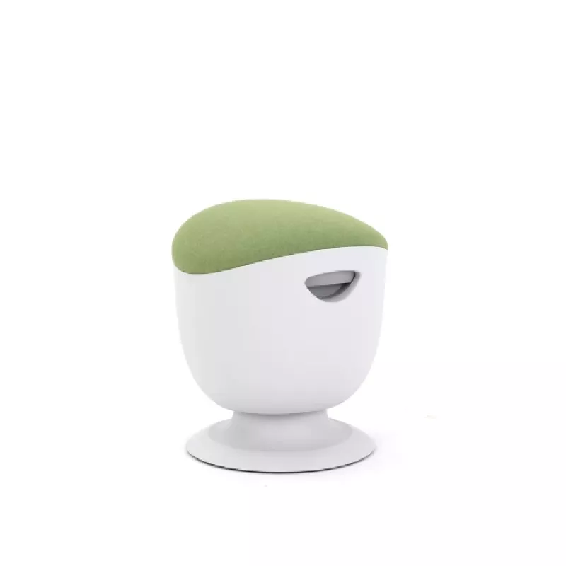 Up Up Seul ergonomisks balansa ķeblītis Balts, D42 Zaļš audums