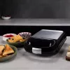 Cecotec sviestmaižu cepējs | Rock'nToast Family 3in1 | 1500 W | Plākšņu skaits 3 | Melns