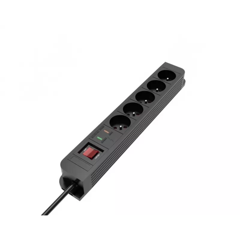 Pārsprieguma aizsargs TB Energy x5 — 3 m kabelis, 5 rozetes, modelis ALTBXPD05FR300B
