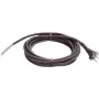 Strāvas kabelis AS Schwabe 70532 — 3 m H05RN-F, 2x1.0 mm², melns