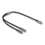 USB Type-C DAC adapteris DeLOCK 66616 24 bitu 96 kHz 2 x 3,5 mm
