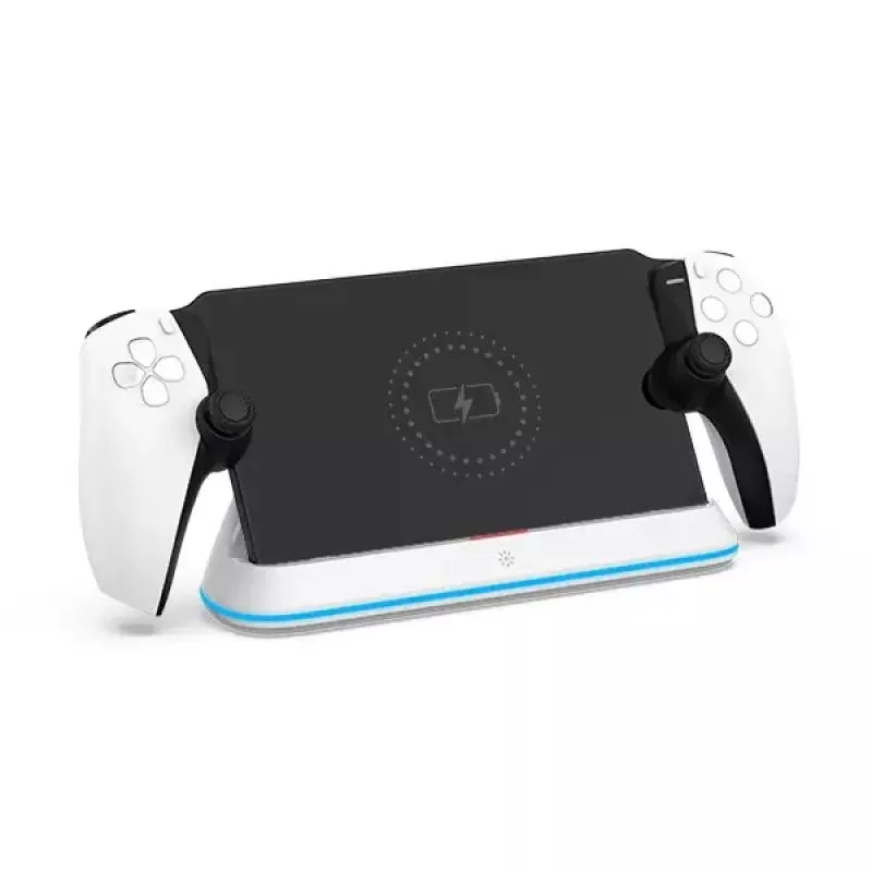 Uzlādes sistēma Subsonic SA5708 PlayStation Portal vadu savienojumam, melna/balta