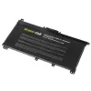 Baterija zaļa Cell HP145 priekš HP Pavilion (LiPo 3600 mAh, 11,55 V, melna)