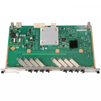 Optiskais tīkla terminālis HUAWEI H807GPBH — GPON karte ar 8× GPON 2.5G portiem un SFP slotu