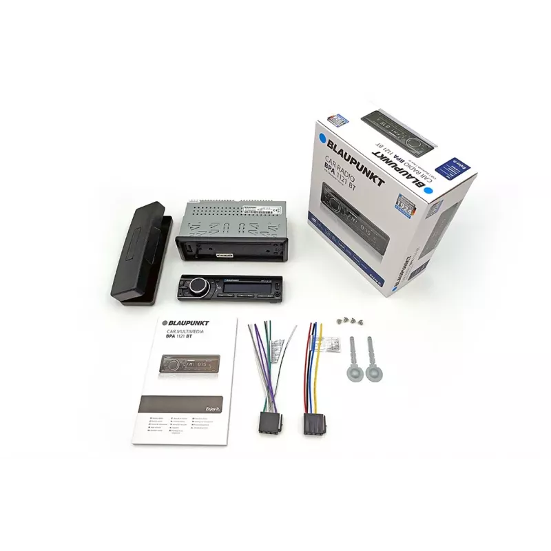 Automašīnas radio BLAUPUNKT BPA1121BT ar Bluetooth, FM, AUX un USB