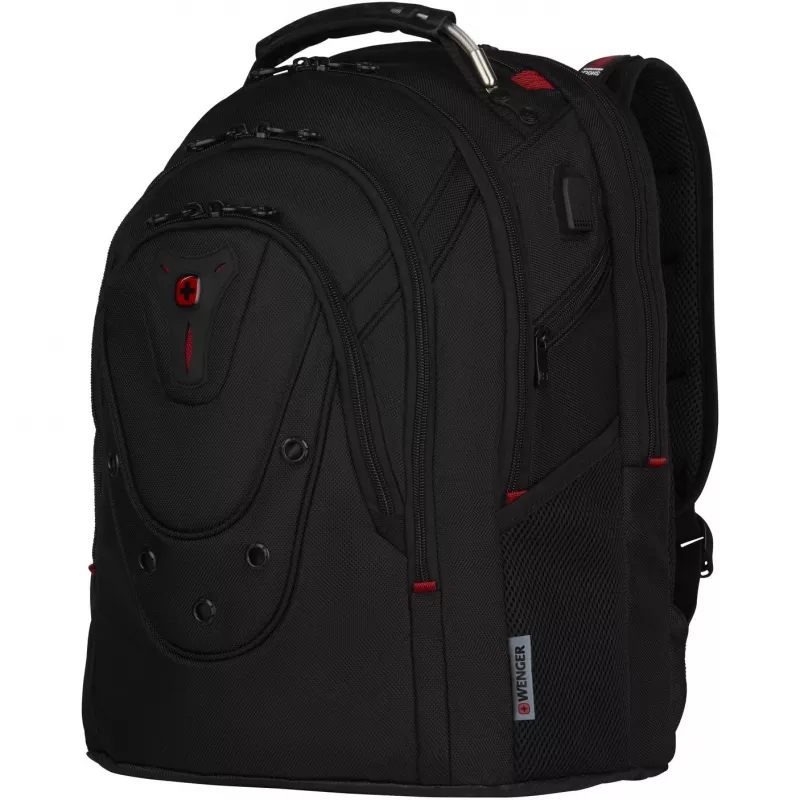 Wenger IBEX Deluxe - piezīmjdatora mugursoma - 43,2 cm - 35,60 cm (14) - 40,6 cm (16) - melna (606493)