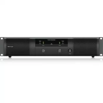 Behringer NX1000 audio pastiprinātājs Performance/stage Melns