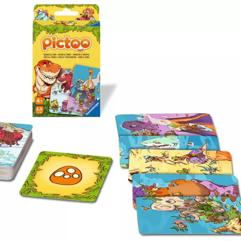 Pictoo Dino-Welt, kāršu spēle