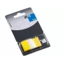 Papīra indeksa lapiņas Global Notes, 25x43mm, dzeltenas, plastmasa (1x50) 0718-203