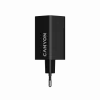 CANYON Lādētājs HEXAGON 65 GaN 65W 2xPD 1xQC EU Melns (CND-CHAHEX65B)